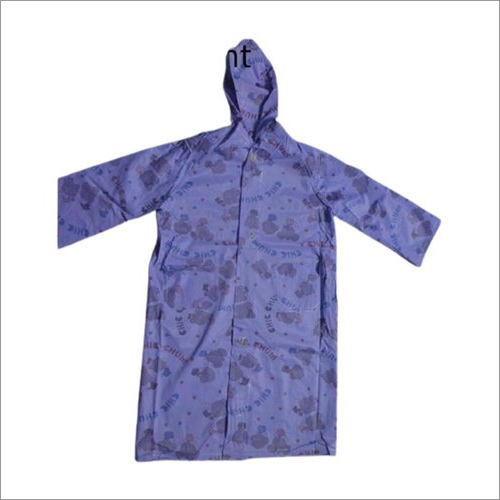 Waterproof Apsara Printed Kids Raincoat
