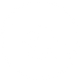 A stylized white lowercase b and a overlap inside a thin white circle on a light gray background. The design appears to be a minimalist or abstract logo.