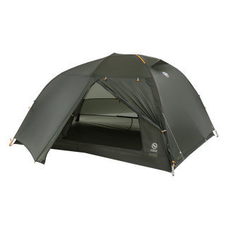 Green Copper Spur UL3 Bikepack camping tent on a white background