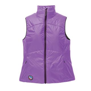 Purple vest zipped