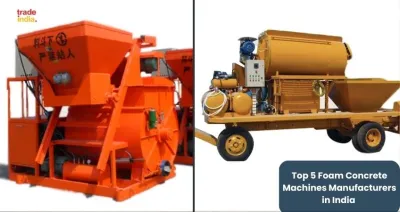 Top 5 Foam Concrete Machines Manufacturers in India